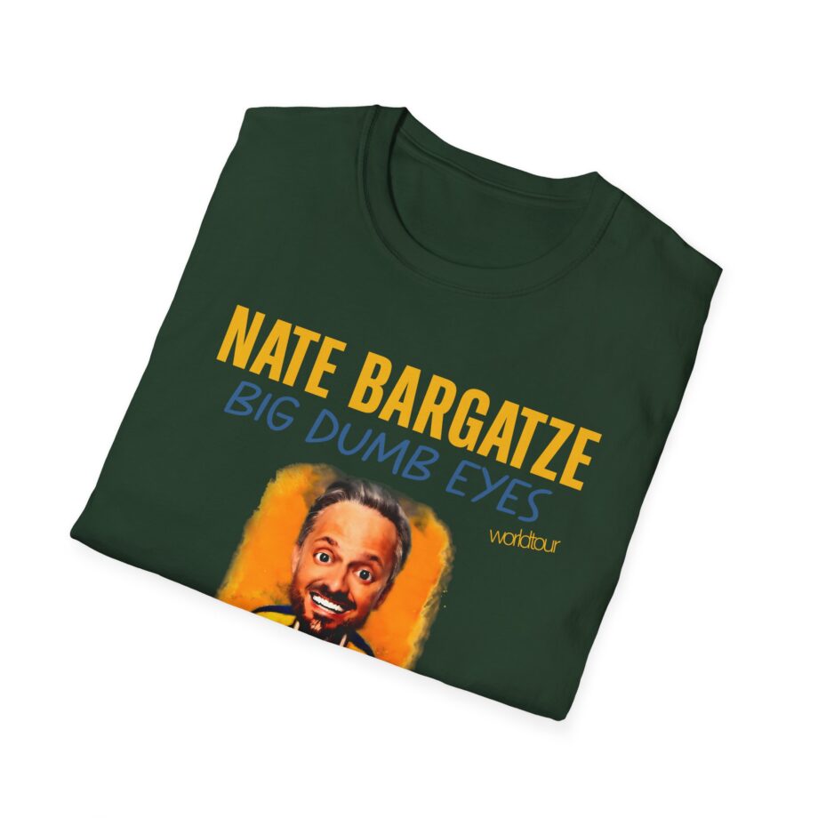 Nate Bargatze Big Dumb Eyes Tour Unisex Softstyle T-Shirt