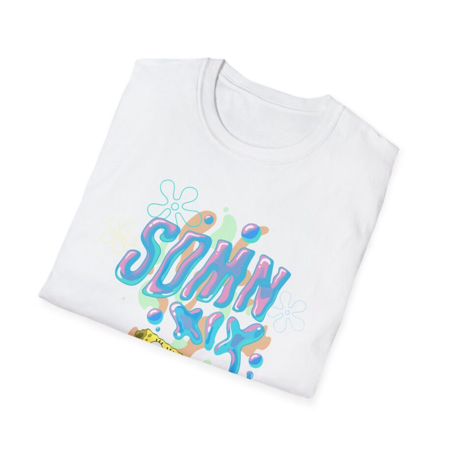 Sidemen Sdmn X Spongebob Bubble Blowing Unisex Softstyle T-Shirt
