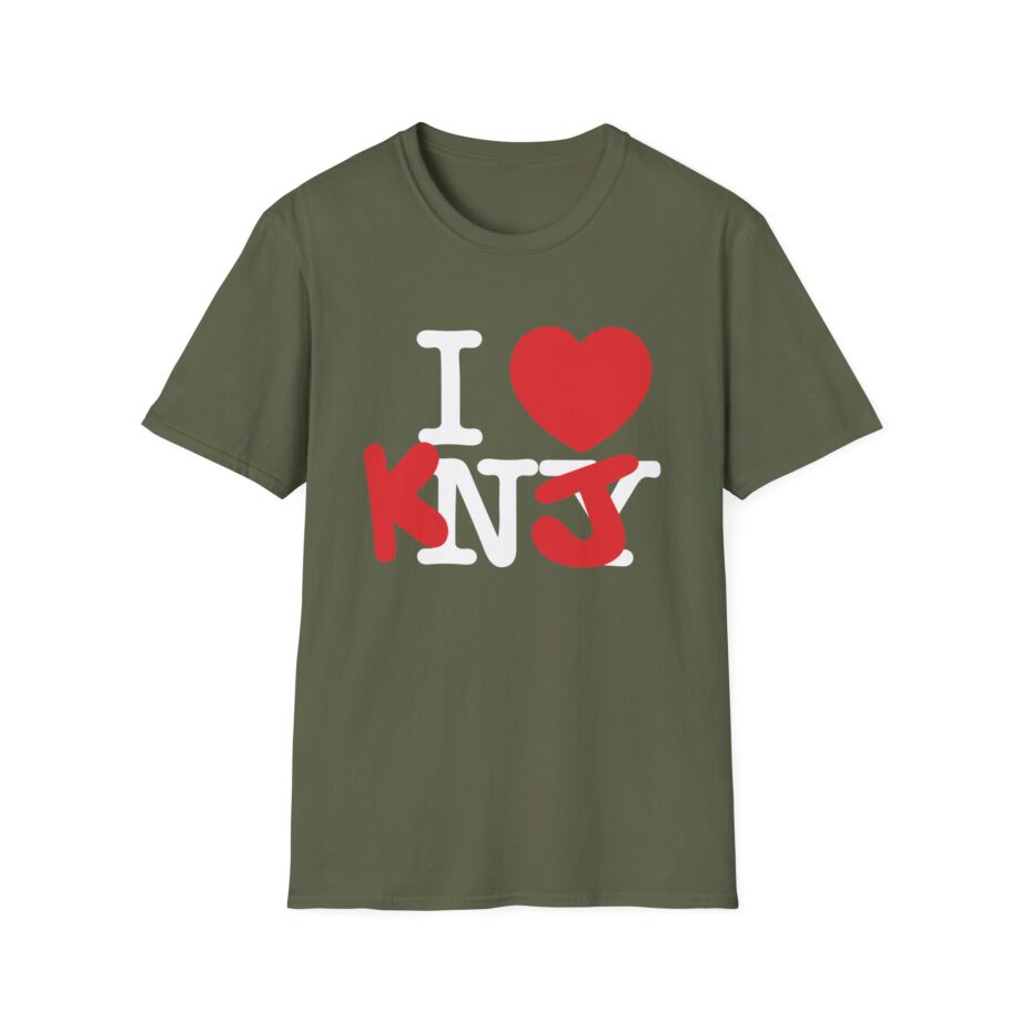 I Love KNJ Unisex Softstyle T-Shirt