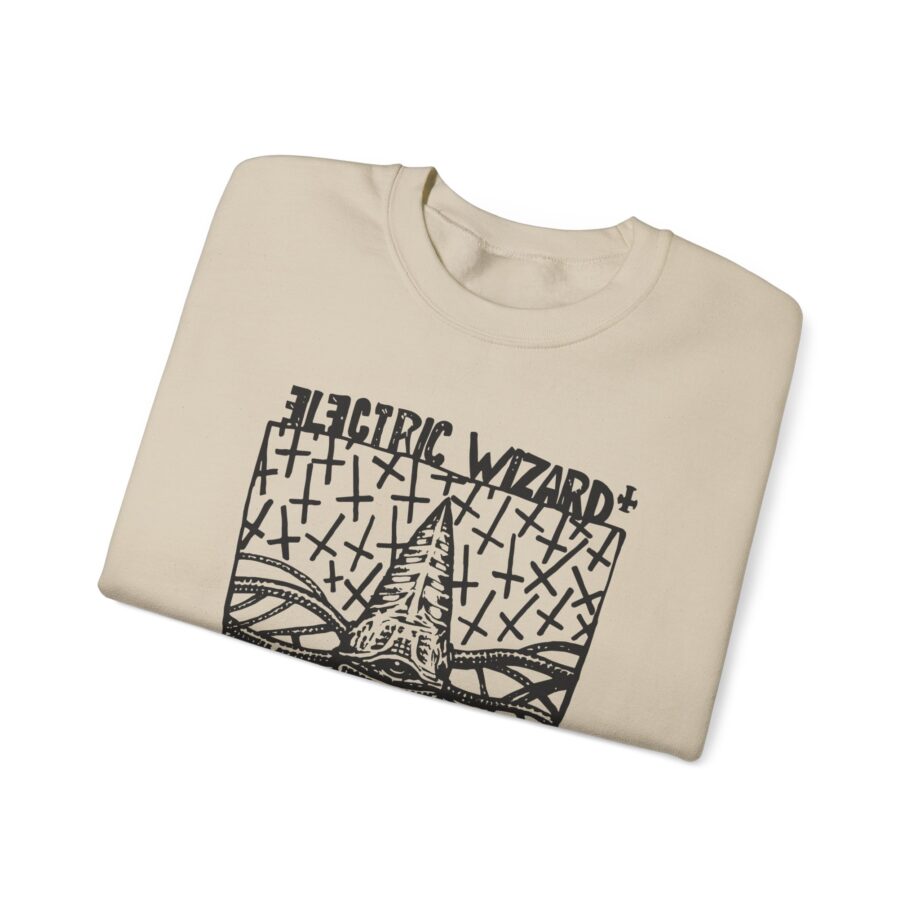 Electric Wizard Doom Sludge Stoner Metal Poster Unisex Heavy Blend™ Crewneck Sweatshirt