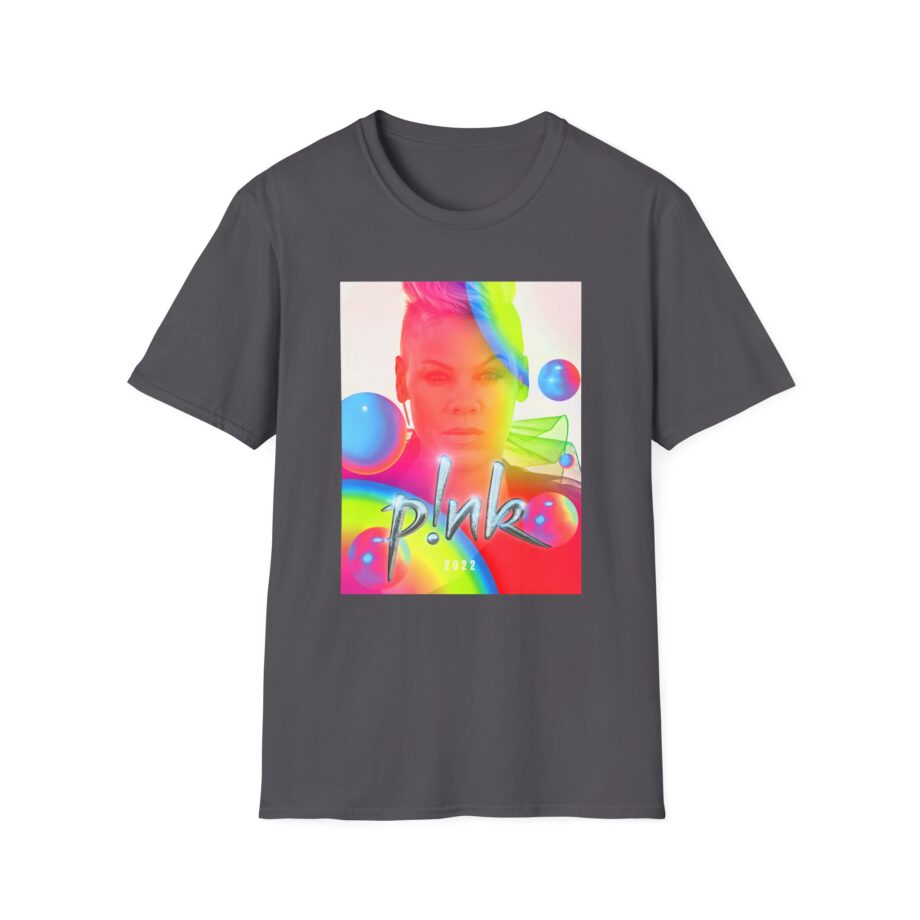 P!nk Summer 2022 Rainbow Unisex Softstyle T-shirt