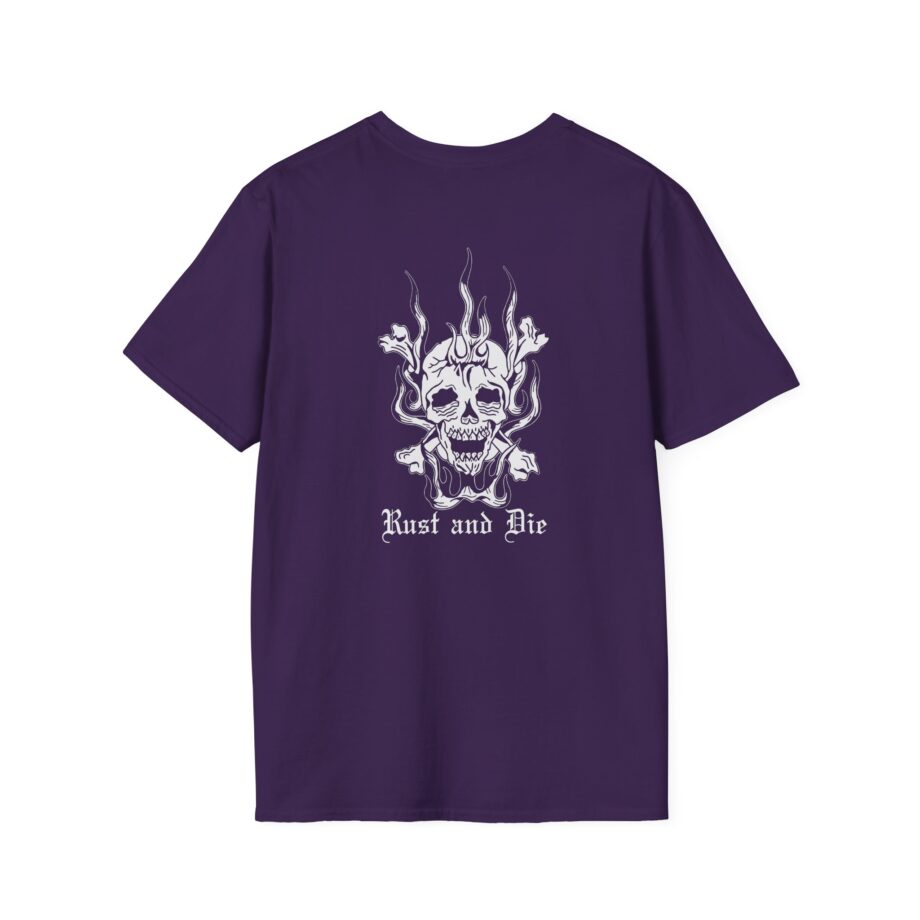 Kublai Khan Rust and Die Unisex Softstyle T-shirt