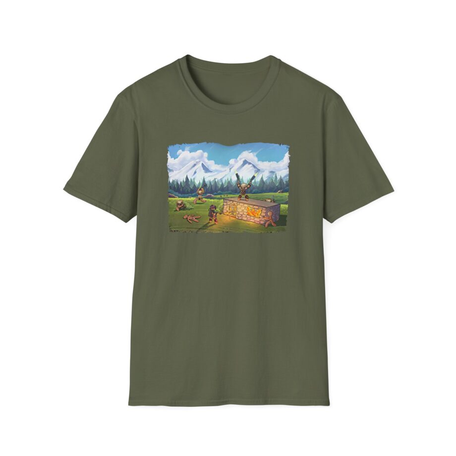 Spoonkid Battlefield Unisex Softstyle T-Shirt