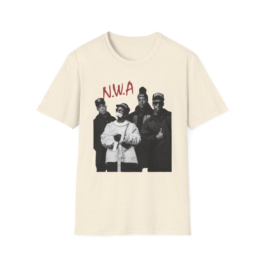 Nwa Rap Unisex Softstyle T-shirt