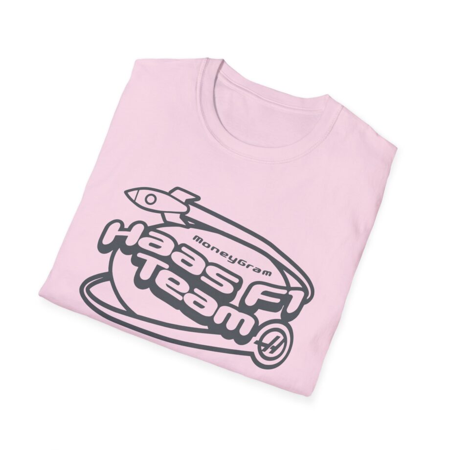 Haas F1 Team Rocketship Unisex Softstyle T-Shirt