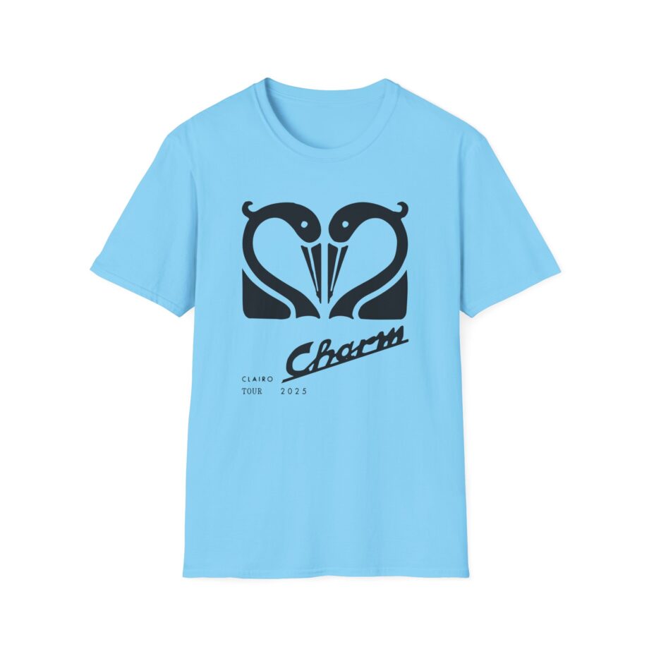 Clairo Charm Swan Europe Tour Unisex Softstyle T-Shirt