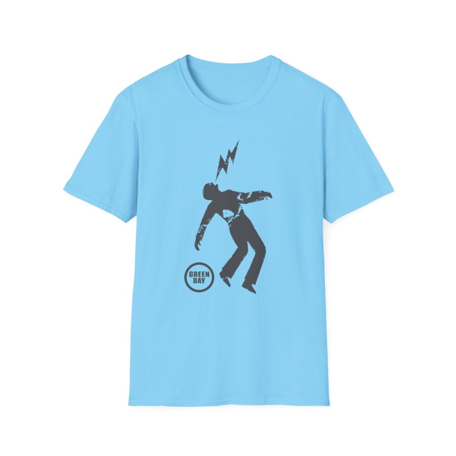Green Day Vintage Warning Reprint Unisex Softstyle T-shirt