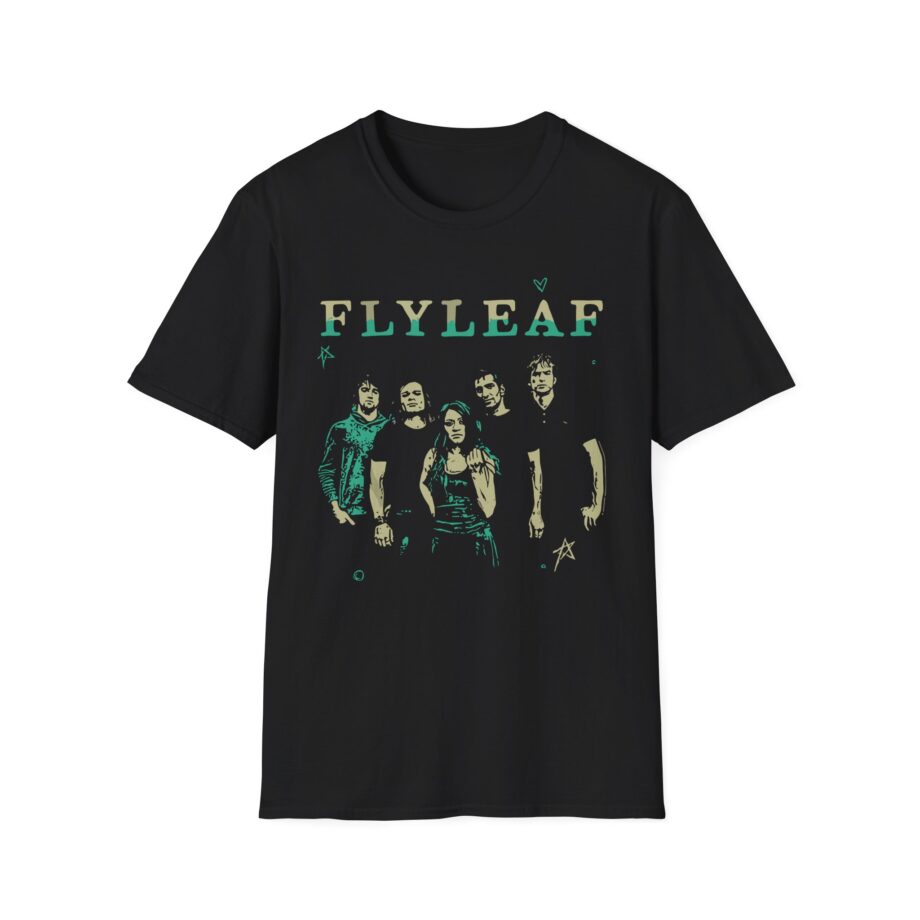 Flyleaf Group Photo Unisex Softstyle T-shirt