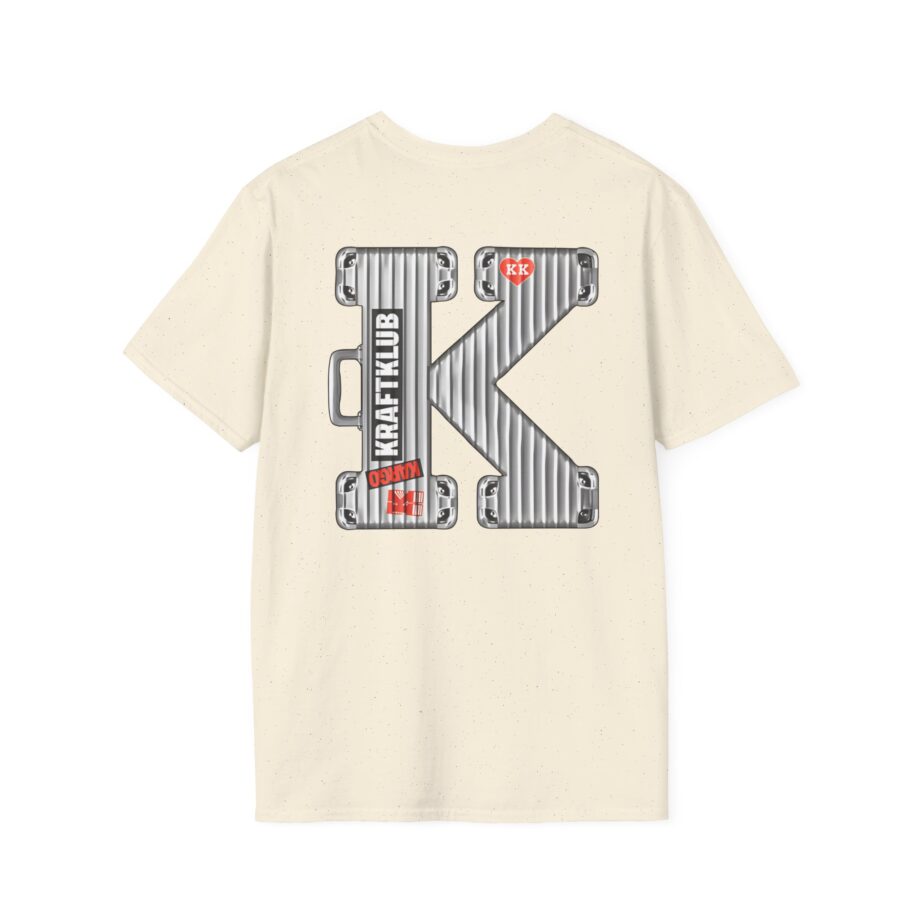 Kraftklub Natural Raw Unisex Softstyle T-Shirt