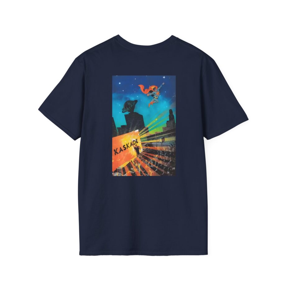 Kaskade X Superman Comic Unisex Softstyle T-shirt