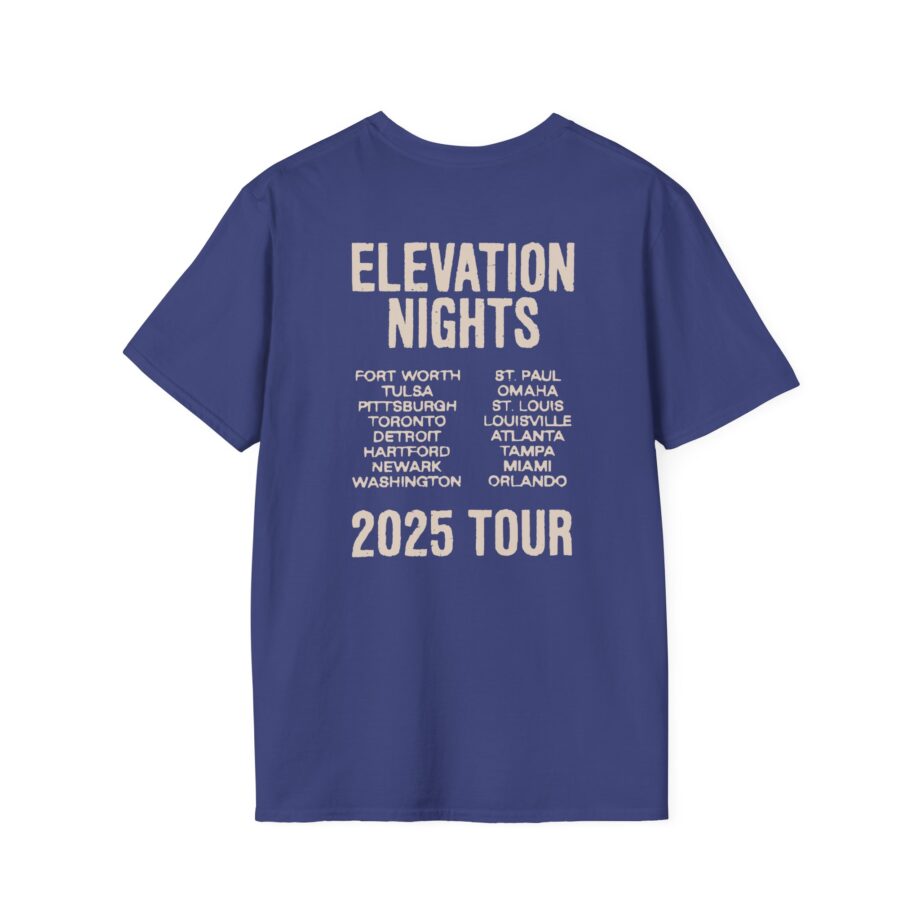 Elevation Worship Elevation Nights Tour 2025 Unisex Softstyle T-shirt