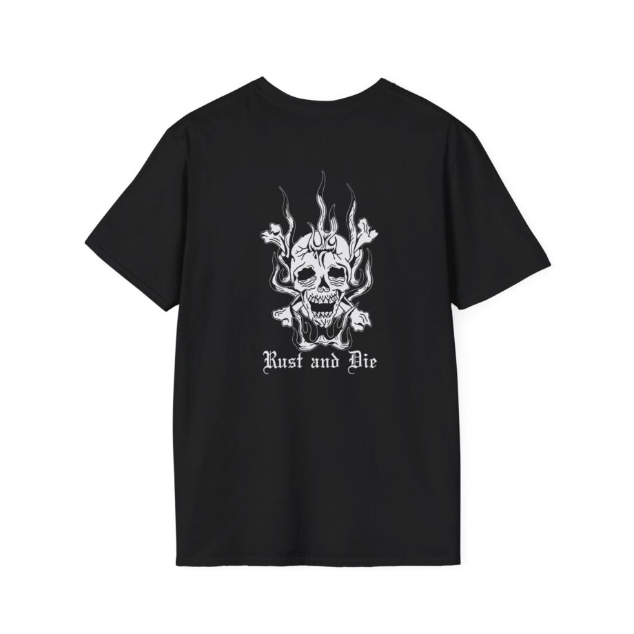 Kublai Khan Rust and Die Unisex Softstyle T-shirt