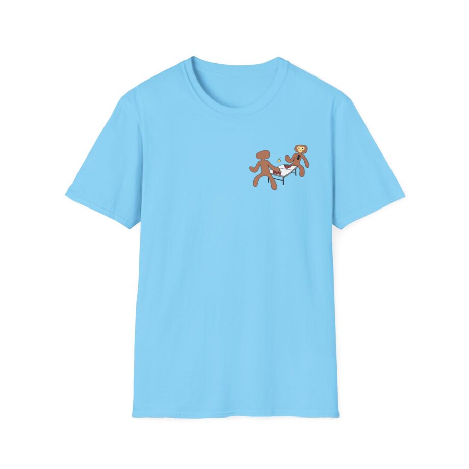 Spoonkidv Monke Pong Unisex Softstyle T-Shirt