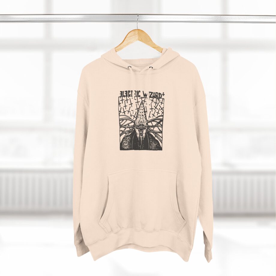 Electric Wizard Doom Sludge Stoner Metal Poster Three-Panel Fleece Hoodie