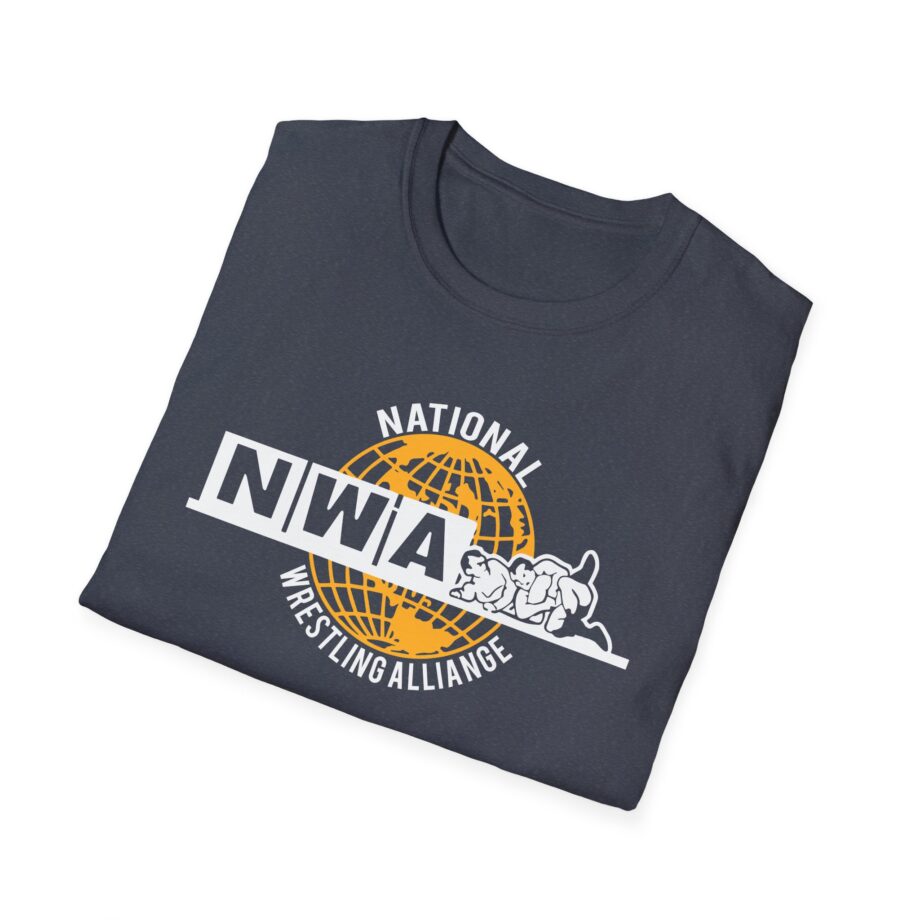 Nwa National Wrestling Alliance Unisex Softstyle T-shirt