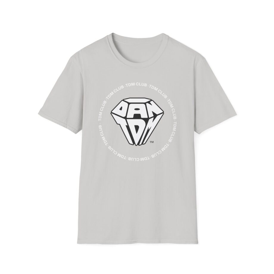 Dantdm the Diamond Minecart Unisex Softstyle T-shirt