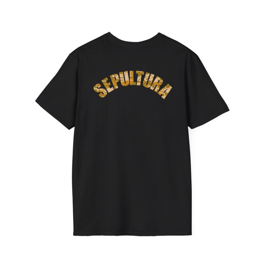 Sepultura Desert Camo S Unisex Softstyle T-shirt