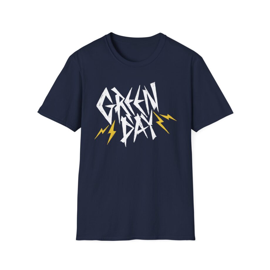 Green Day Bolt Unisex Softstyle T-shirt