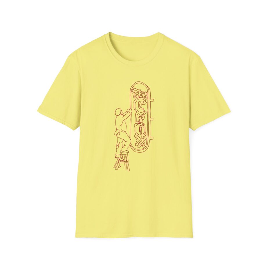 Djo The Crux Sign Ringer Unisex Softstyle T-Shirt