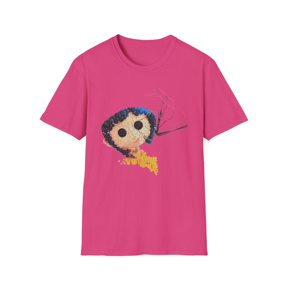 Coraline Button Art Anniversary Unisex Softstyle T-shirt