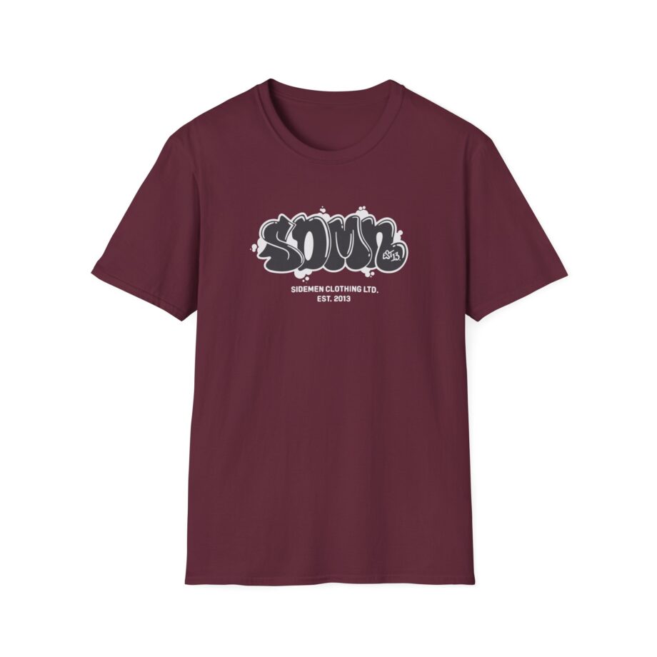 Sidemen Bubble Graffiti Unisex Softstyle T-Shirt