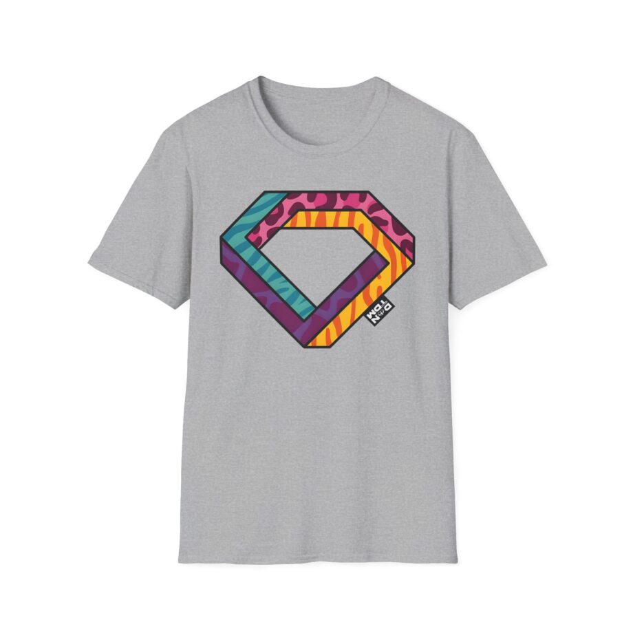 Dan Tdm Retro Fill Unisex Softstyle T-shirt