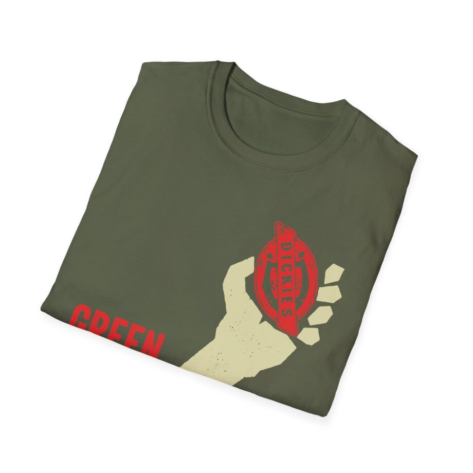 Green Day Dickies Heart Grenade Unisex Softstyle T-shirt