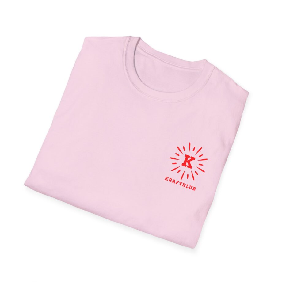 Kraftklub Glowing K Unisex Softstyle T-shirt