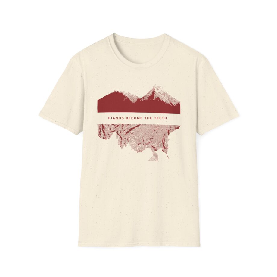 Pianos Become the Teeth Mountains Unisex Softstyle T-shirt