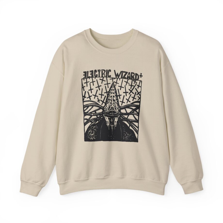 Electric Wizard Doom Sludge Stoner Metal Poster Unisex Heavy Blend™ Crewneck Sweatshirt