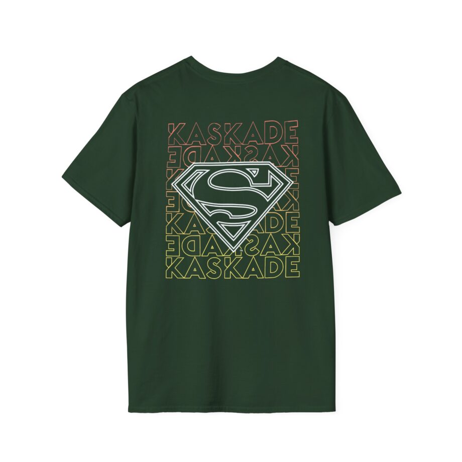 Kaskade X Superman Stacked Unisex Softstyle T-shirt
