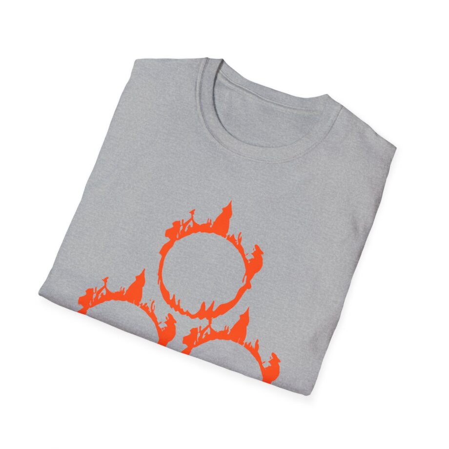 Periphery Circle Flames Unisex Softstyle T-shirt