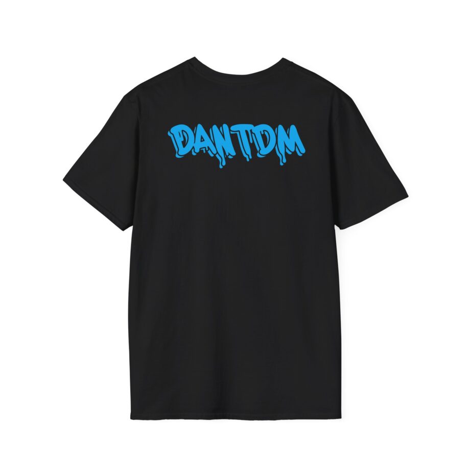 Dan Tdm Graffiti Blue Foil Unisex Softstyle T-shirt
