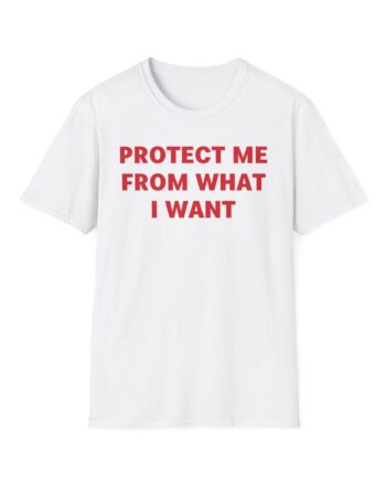 Jenny Holzer Protect Me From What I Want Unisex Softstyle T-shirt
