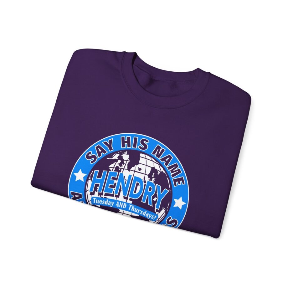 Say His Name Joe Hendry Unisex Heavy Blend™ Crewneck Sweatshirt
