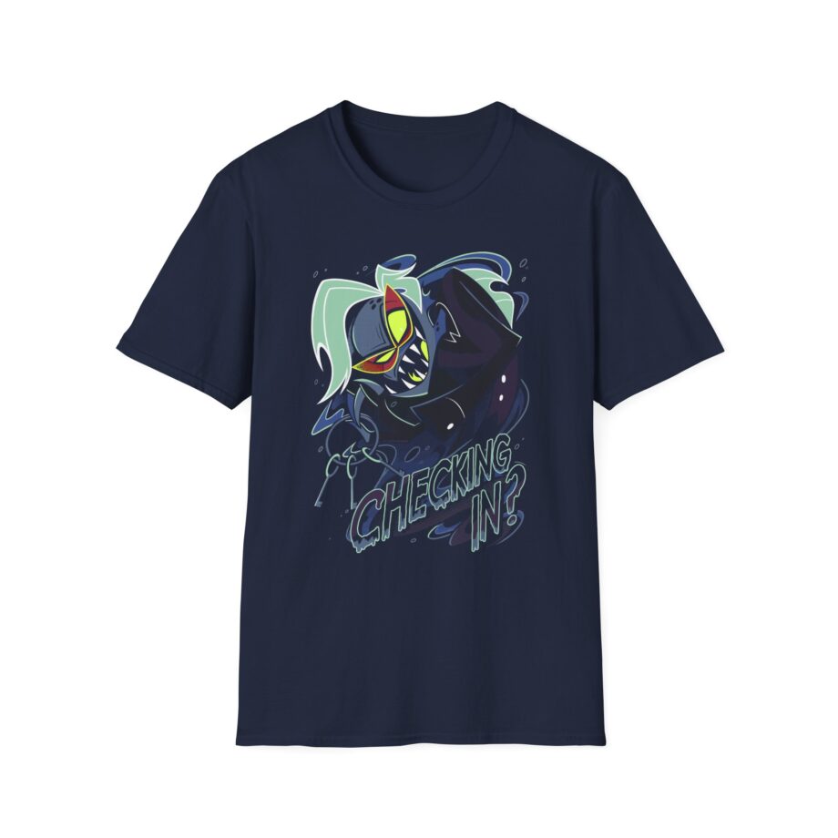 Vivziepop Checking in Unisex Softstyle T-Shirt