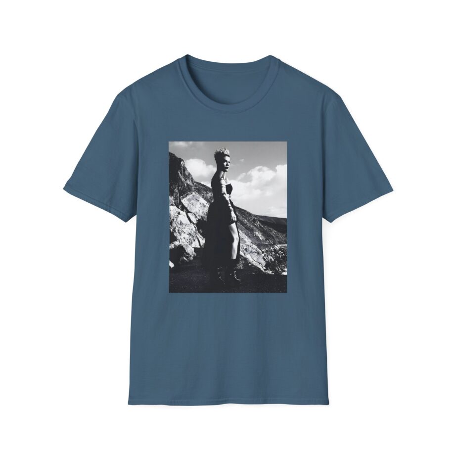 P!nk Split Tie Dye Unisex Softstyle T-Shirt