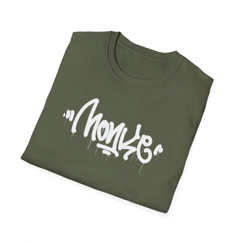 Spoonkid Monke Drip Unisex Softstyle T-Shirt