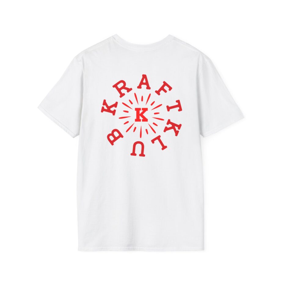 Kraftklub Glowing K Unisex Softstyle T-shirt
