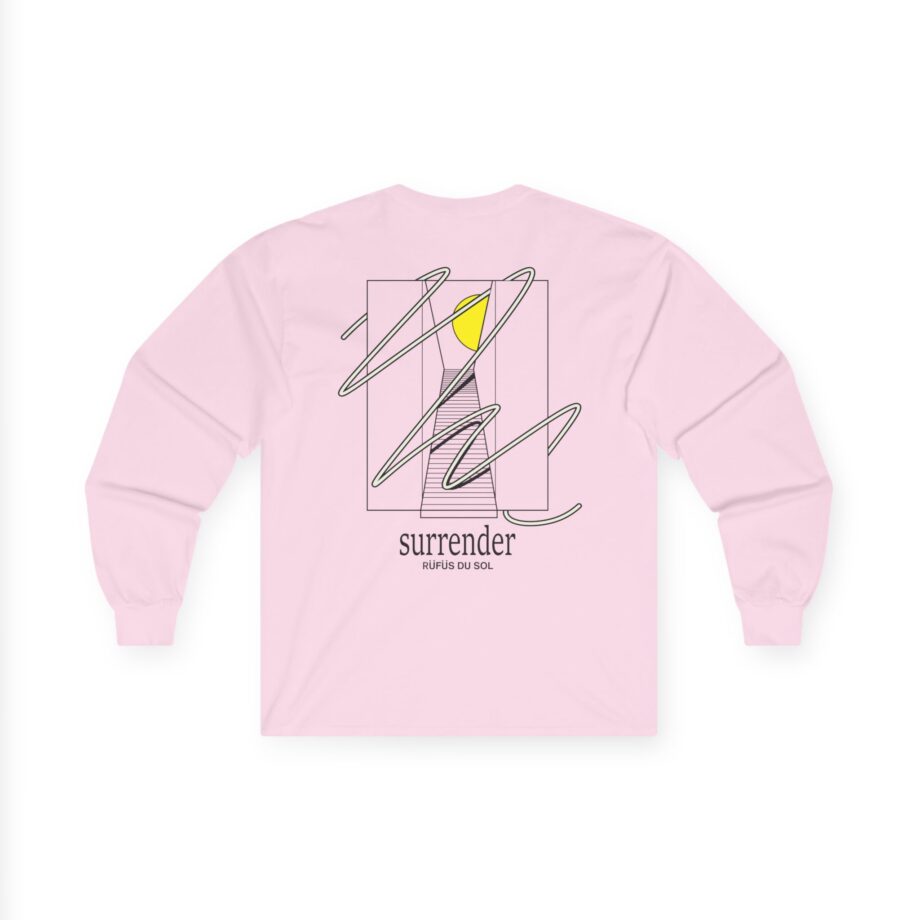 Rufus Du Sol Flower Ecru Unisex Ultra Cotton Long Sleeve Tee