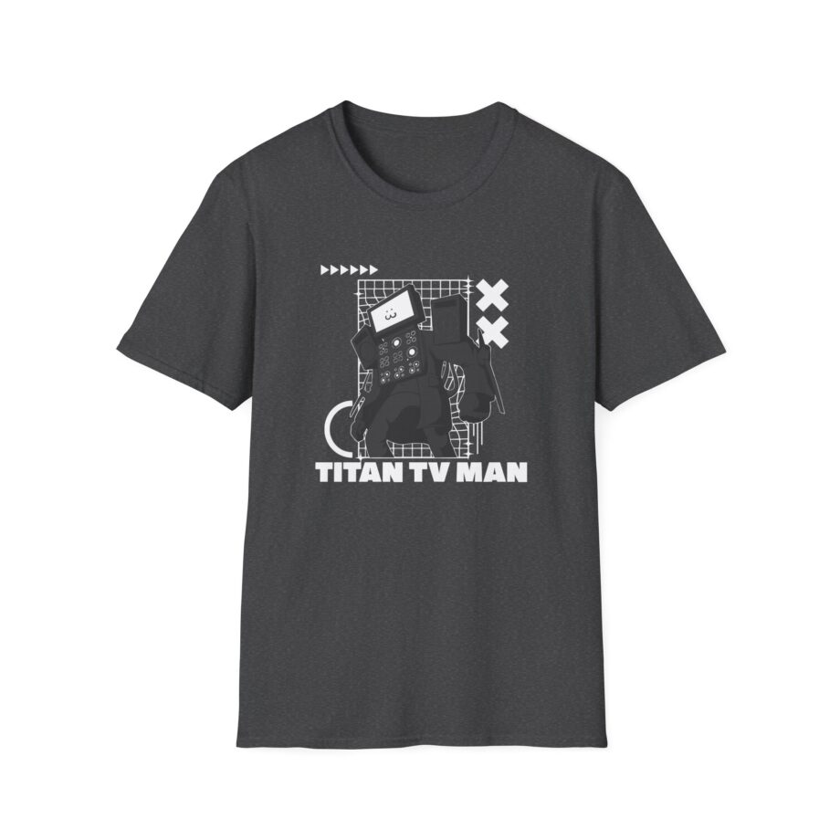 Dafuqboom Titan Tv Man Unisex Softstyle T-Shirt