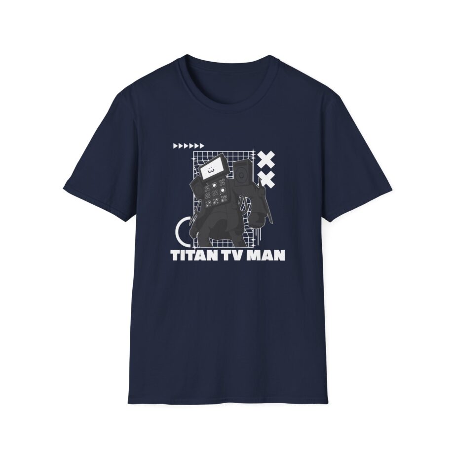 Dafuqboom Titan Tv Man Unisex Softstyle T-Shirt
