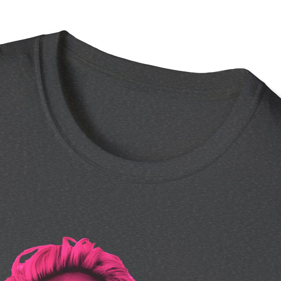 P!nk Silhouette Photo Peach Unisex Softstyle T-Shirt
