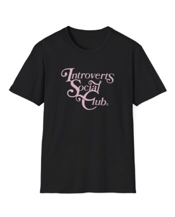 Kallmekris Introverts Social Club  Unisex Softstyle T-Shirt
