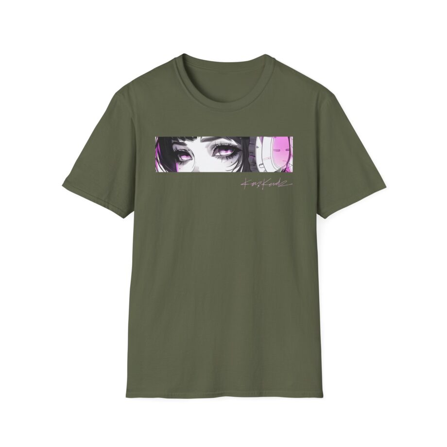 Kaskade Anime Eyes Unisex Softstyle T-shirt