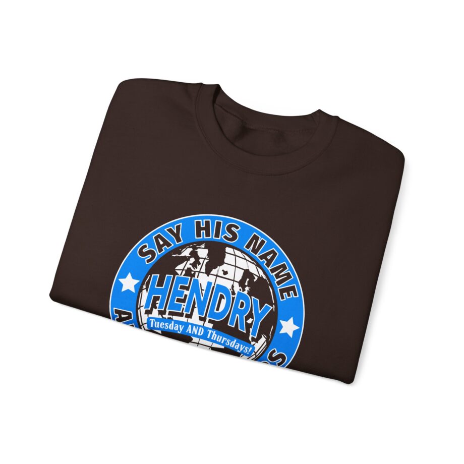 Say His Name Joe Hendry Unisex Heavy Blend™ Crewneck Sweatshirt