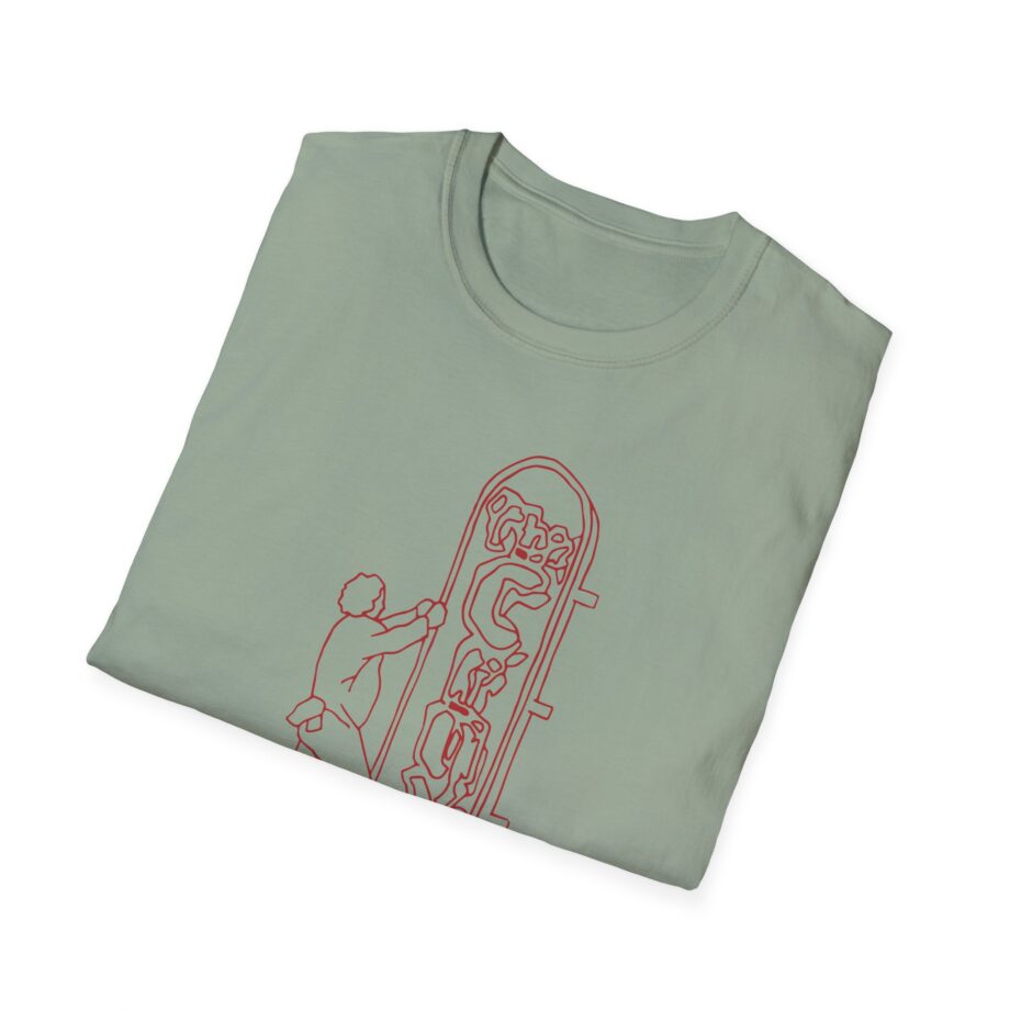 Djo The Crux Sign Ringer Unisex Softstyle T-Shirt