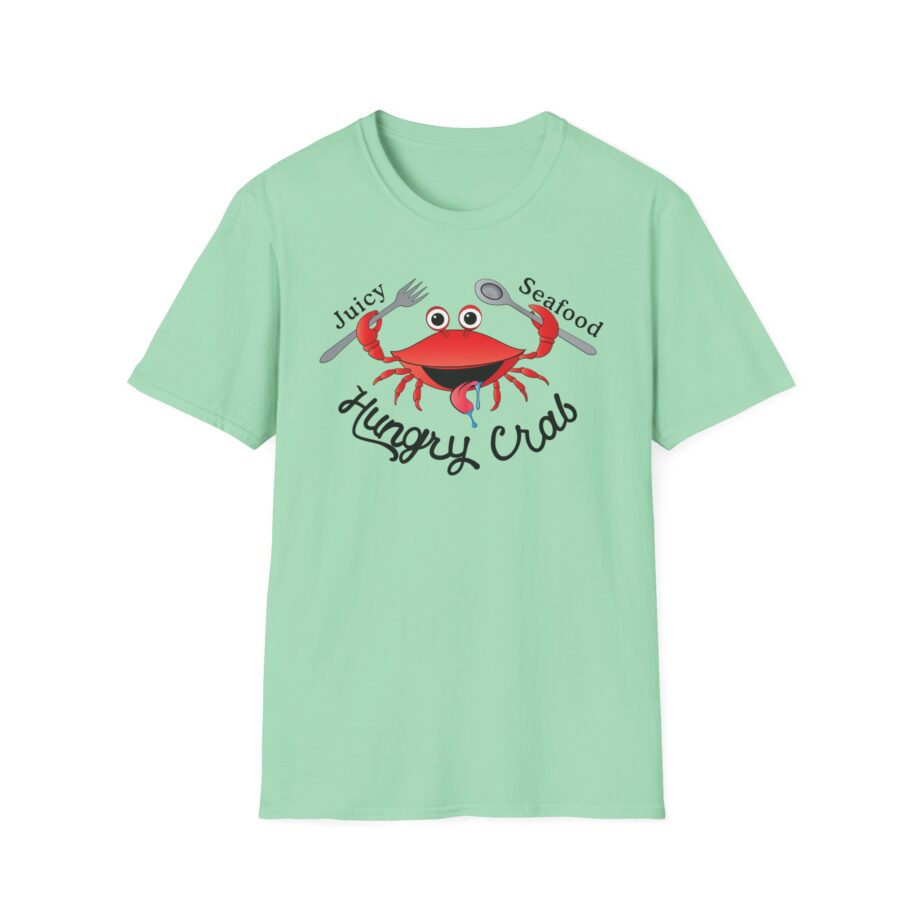 Hungry Box Hungry Crab Juicy Seafood Unisex Softstyle T-shirt
