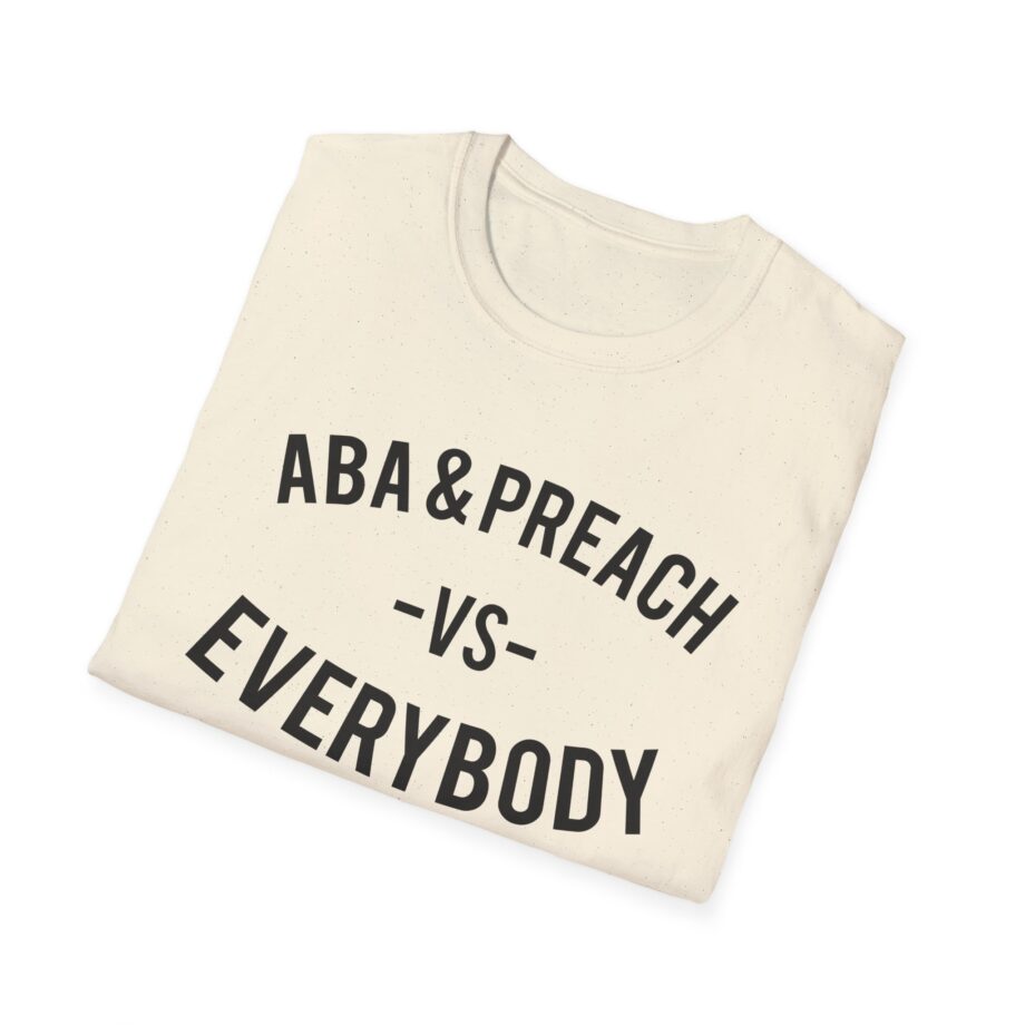 Aba and Preach Unisex Softstyle T-Shirt