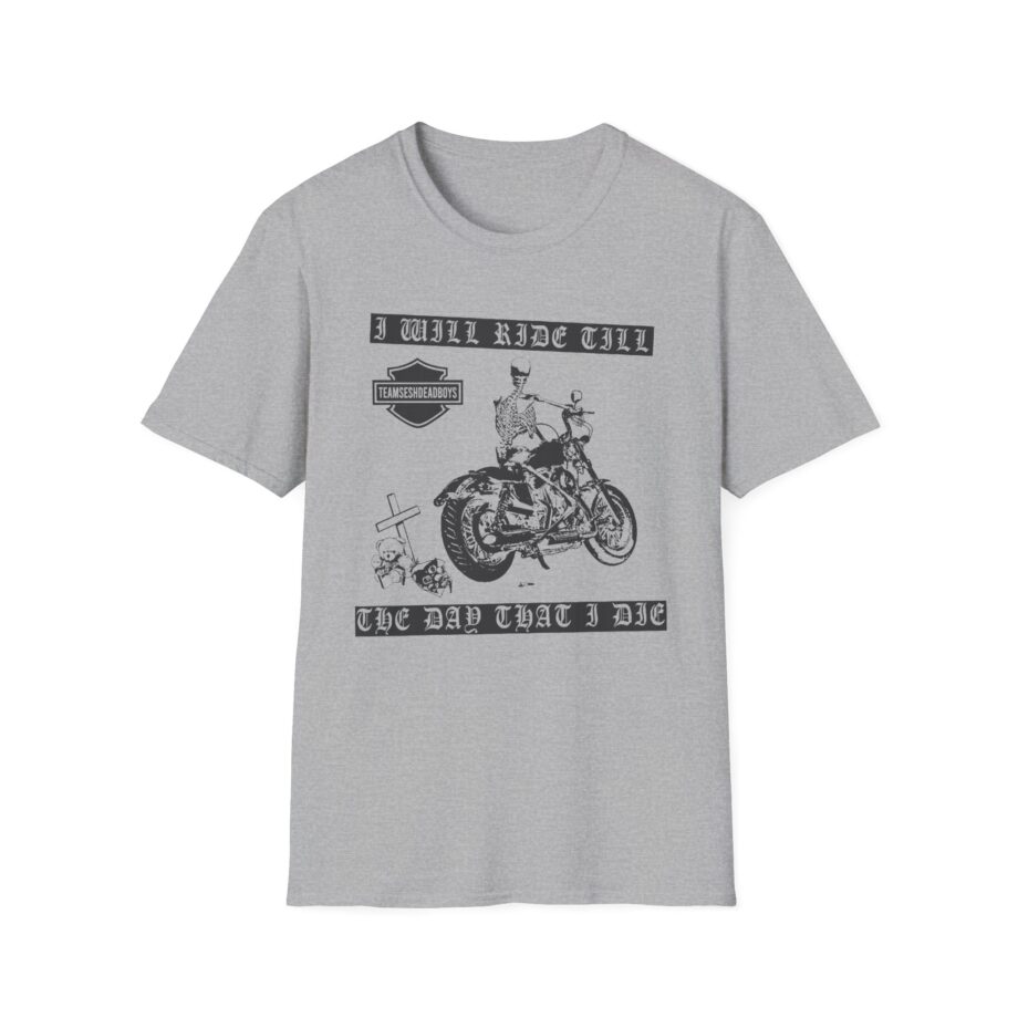 Bones Team Sesh Ride Till I Die Unisex Softstyle T-shirt